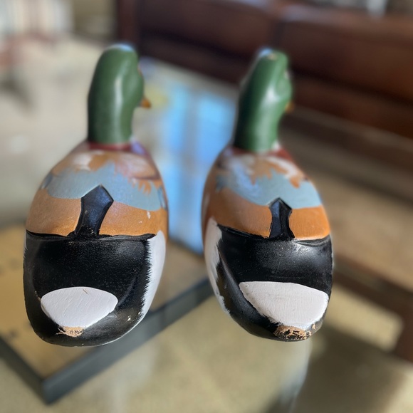 2/$50 Wood Duck Decoy Duck Dynasty Hunting Decor Cabin Fishing Outdoors Camo - Picture 11 of 14